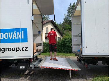 Příprava na stěhování