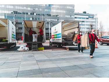 Pronájem osobních skladů a stěhování